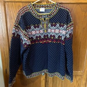 Hanna Andersson Fair Isle Nordic Sweater